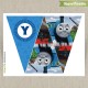 Thomas the Train Happy Birthday Banner (Set 2) - Instant Download!