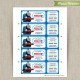 Thomas The Train Customizable Printable Party Invitation