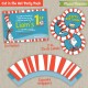 Dr Seuss Cat in the Hat Printable Party Pack - Including Invitation, Labels, Banner, Welcome Sign & More
