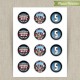 Transformers Rescue Bots Printable Birthday 2 in. Labels